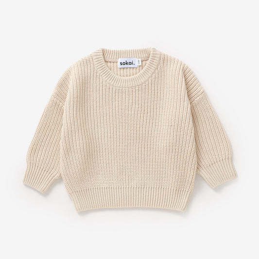 knit sweater.