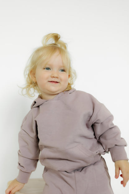 Organic French Terry Hoodie Short Sets