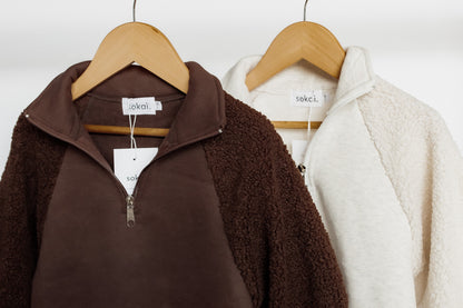 Teddy Fleece Halfzip