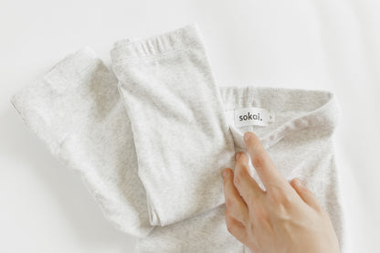 Everyday Ribbed Cotton Leggings