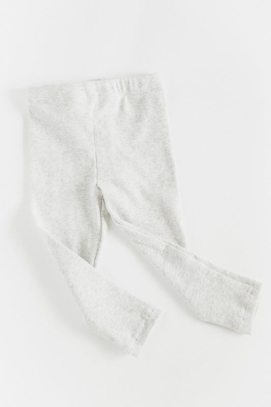 Everyday Ribbed Cotton Leggings